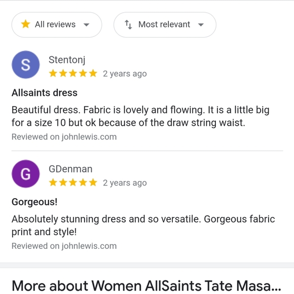 NWT ALLSAINTS | Tate Masala Maxi Dress - Picture 14 of 14